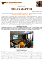 Bears Matter #15 - Dec 2017/Jan 2018
